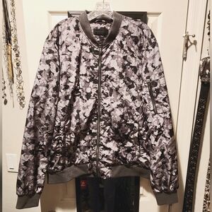 John varvatos camo bomber jacket